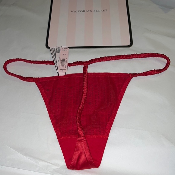 Victoria’s Secret Dream Angels VString Rhinestones (THONG) Panty - Picture 12 of 16